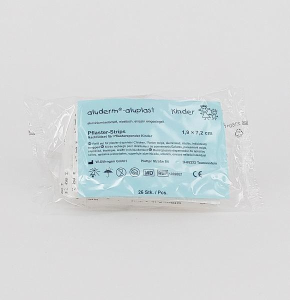 aluderm®-aluplast Nachfüllset Spender Kinderpflaster, a 25 Stück